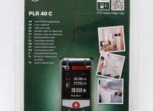 Laserový dálkoměr: Bosch PLR 40 C (nepoužité) SLEVA