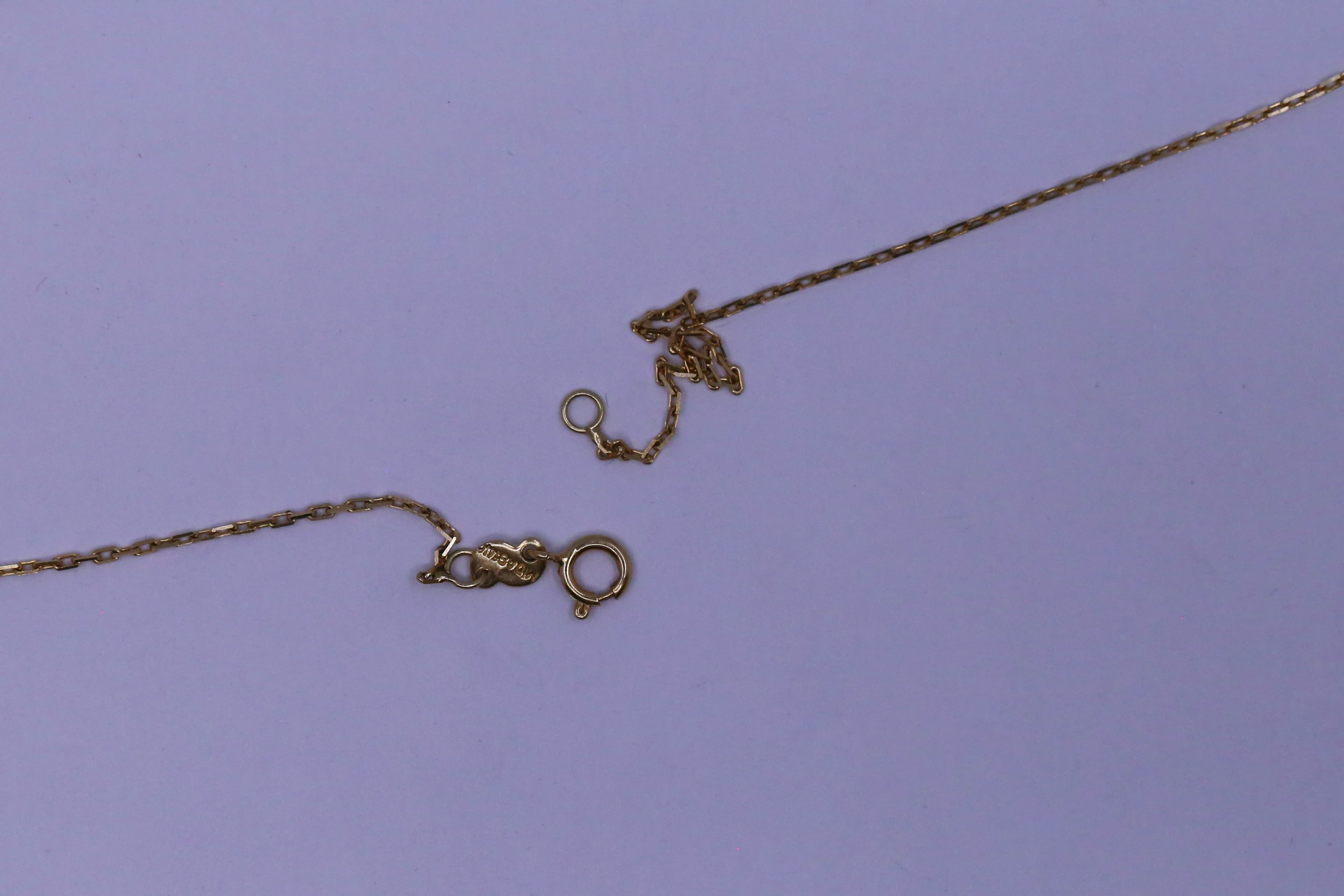 Zlatý řetízek classic 14k – 1,58g — fotografie 2