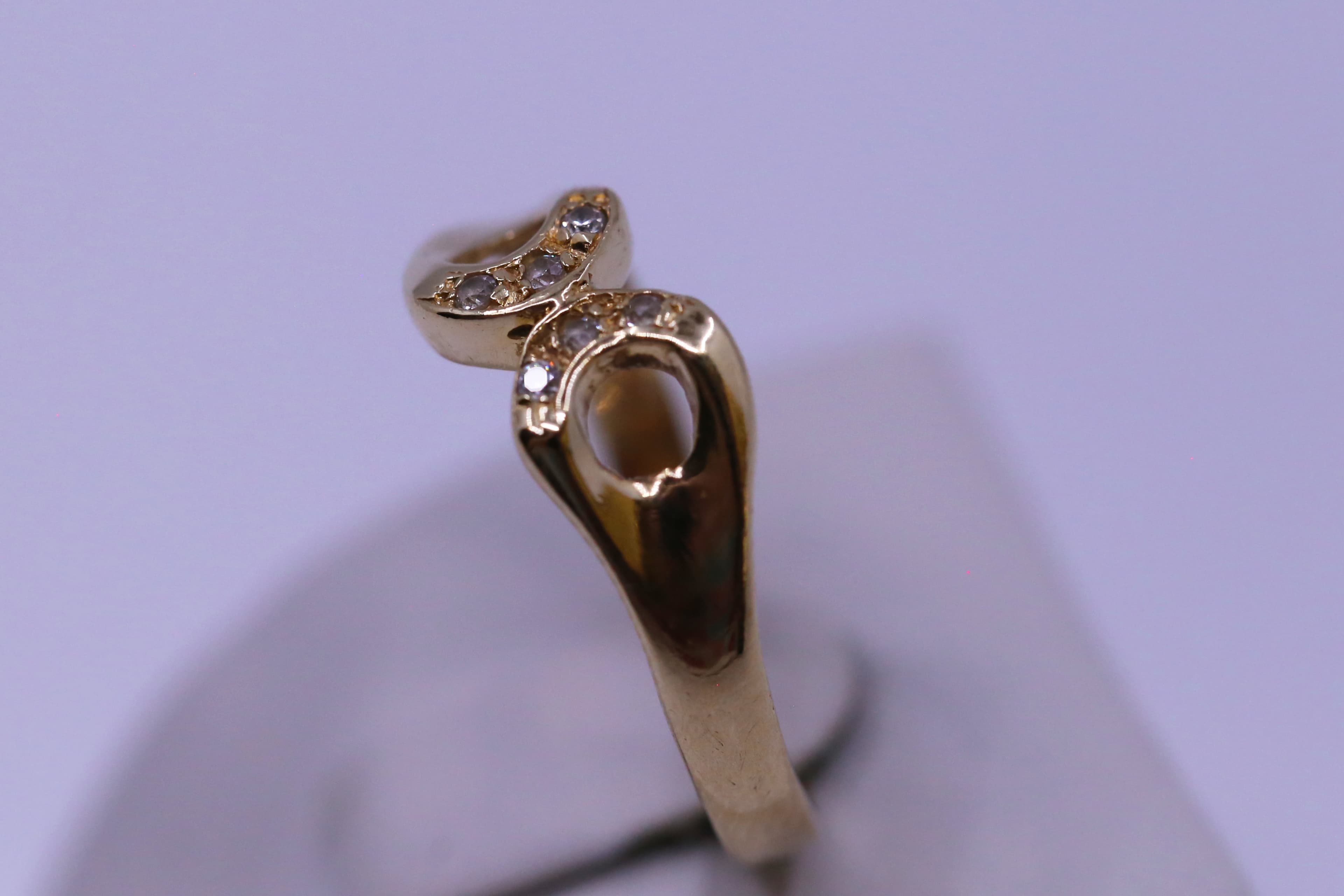 Zlatý dámský prsten 14k – 2,75g — fotografie 2