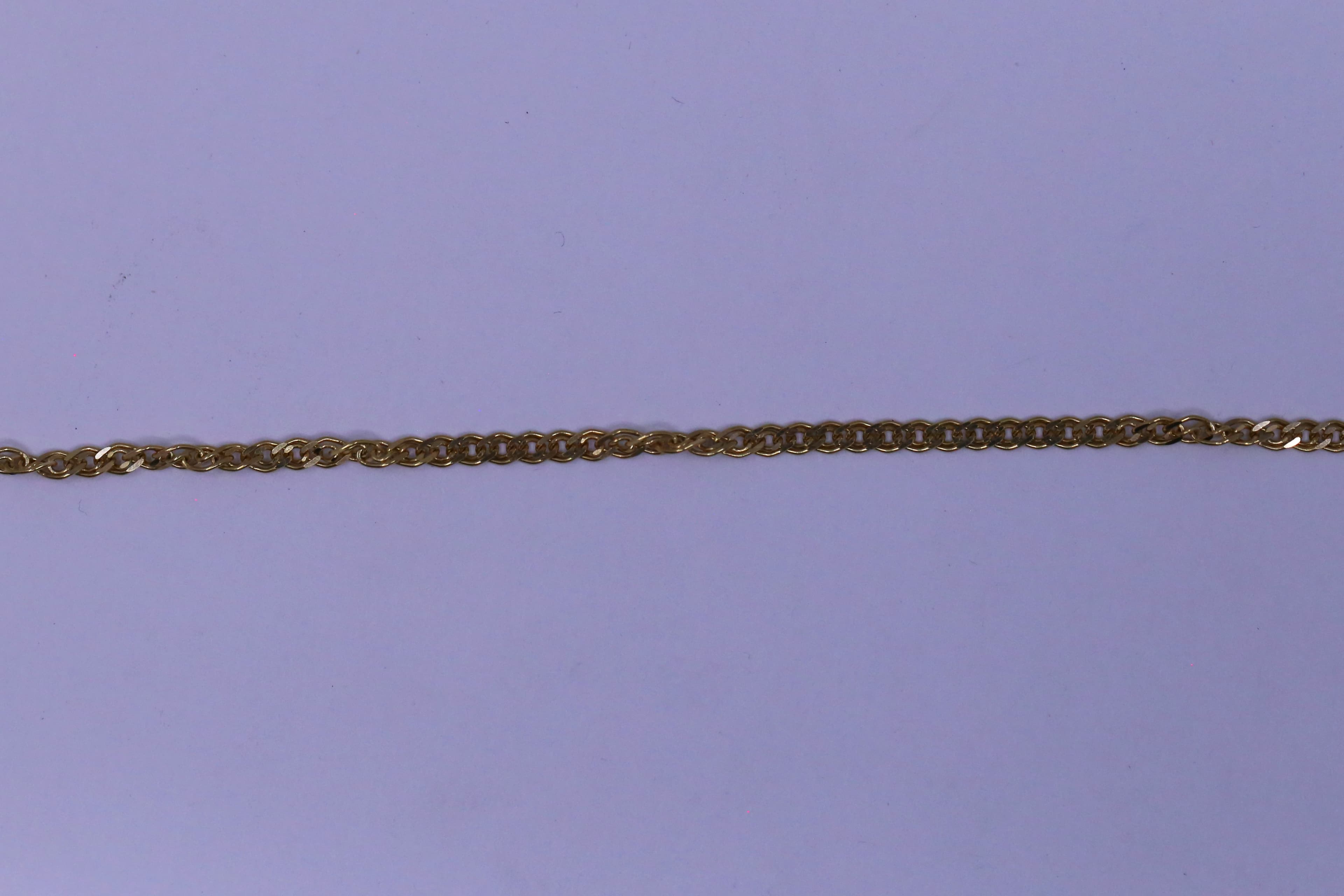 Zlatý náramek elegance 14k – 1,84g — fotografie 3