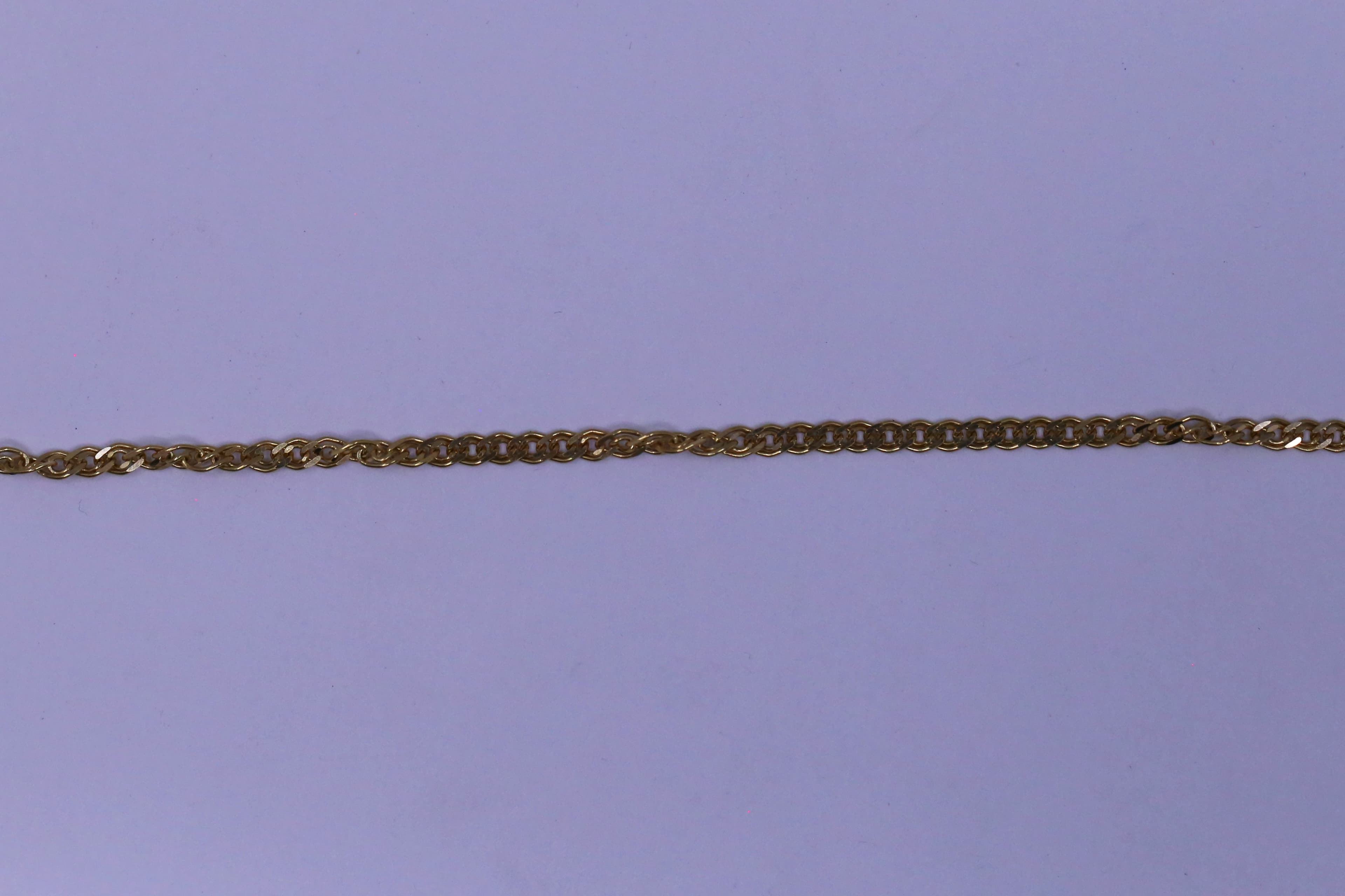Zlatý náramek elegance 14k – 1,84g — fotografie 4