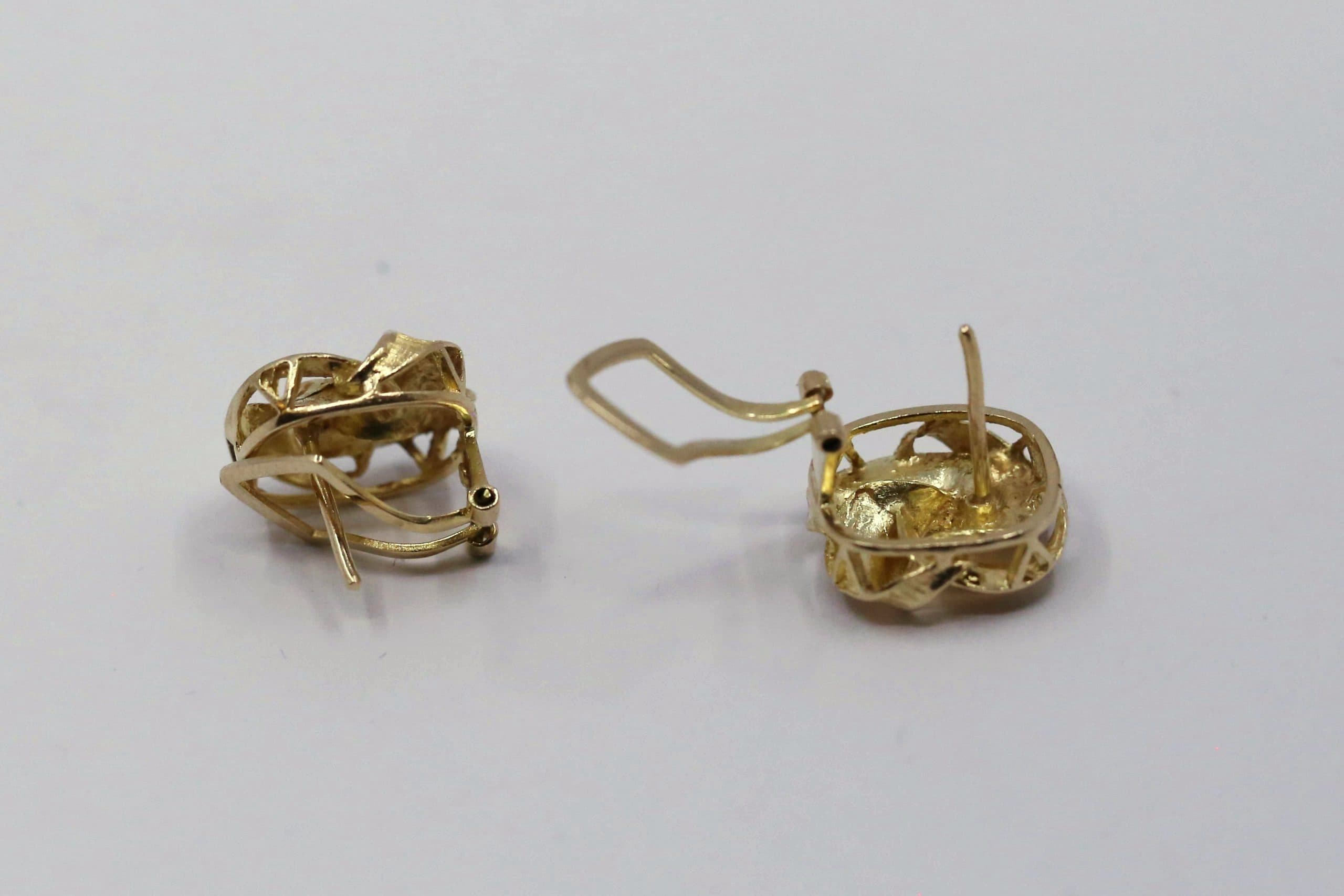 Zlaté náušnice 14k – 5,18g — fotografie 2