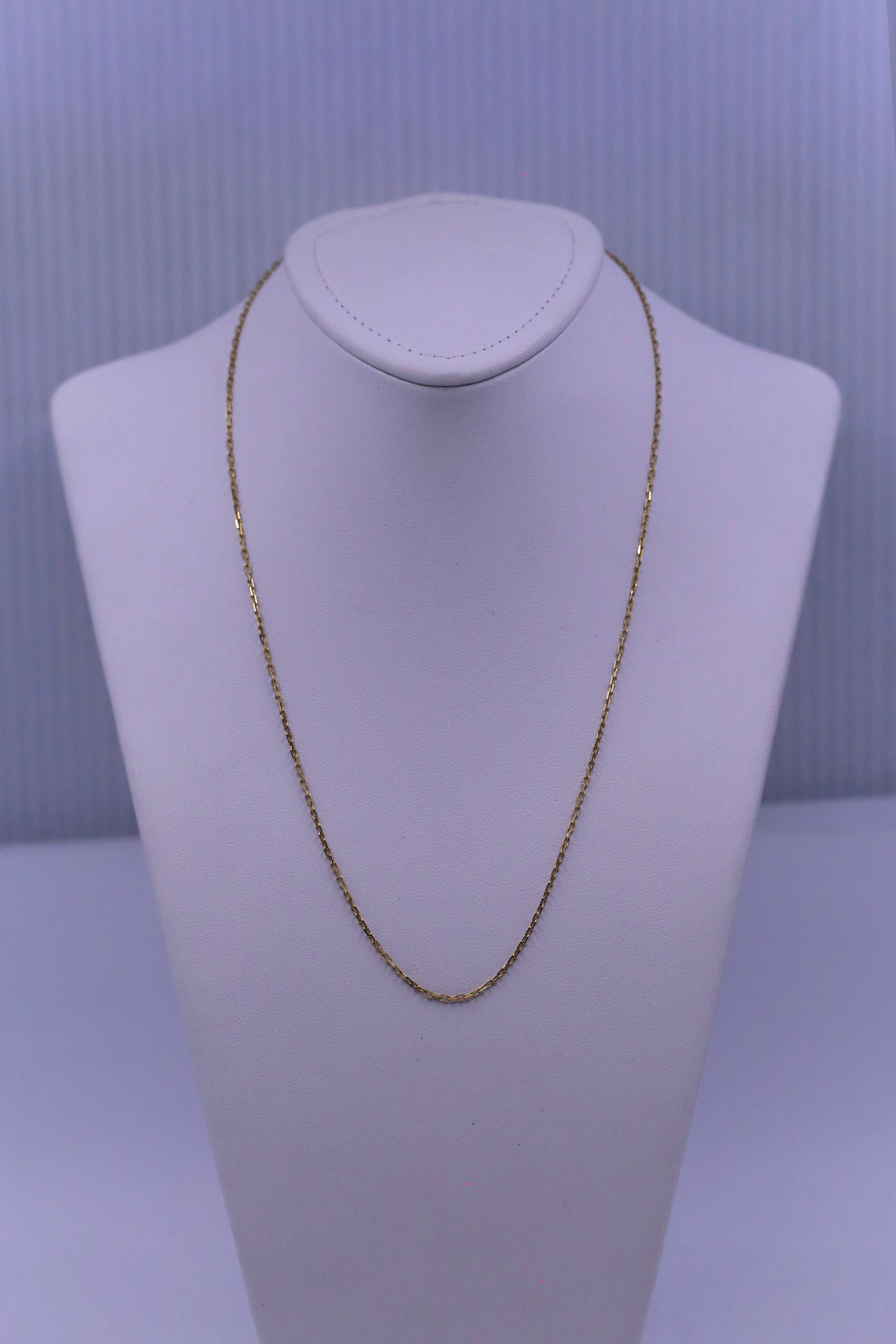 Zlatý řetízek minimalist 14k – 1,72g — použitý zlatý šperk, hlavní fotografie