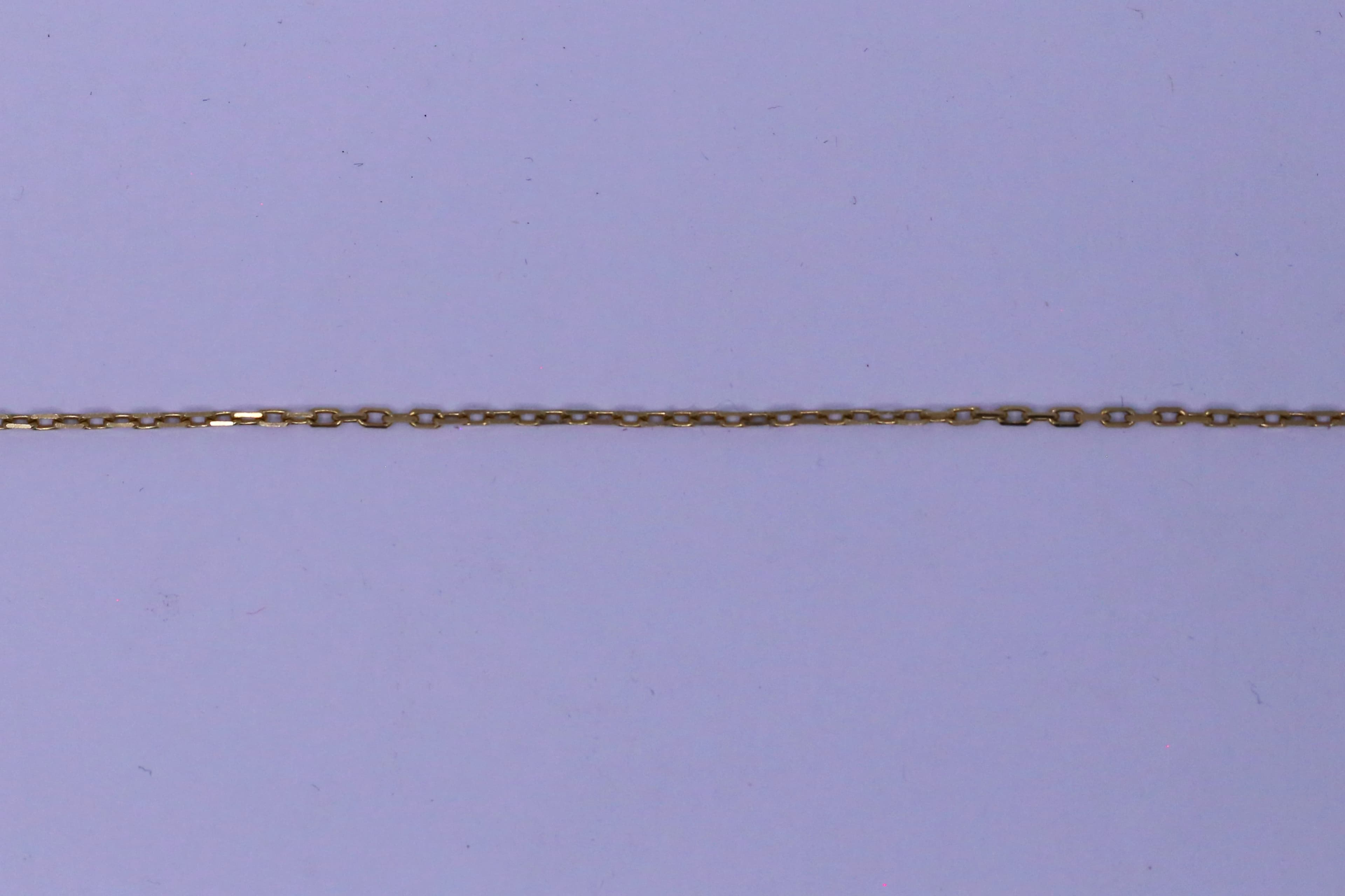 Zlatý řetízek minimalist 14k – 1,72g — fotografie 2