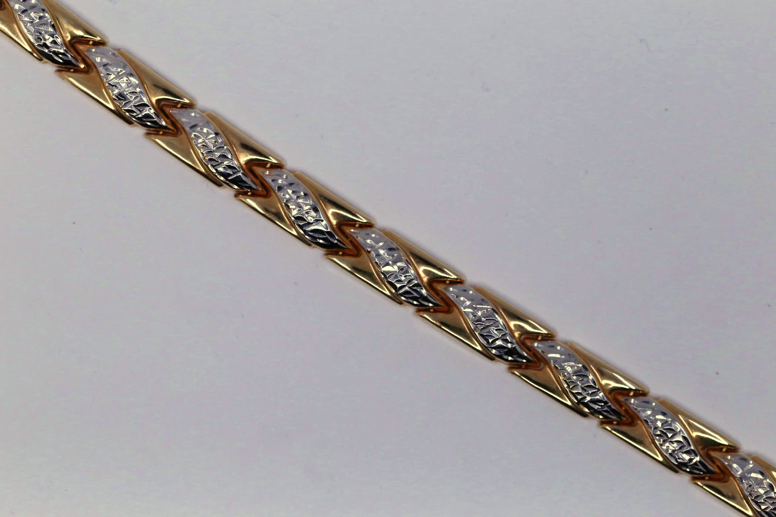 Zlatý náramek elegance 12,15g 14K — použitý zlatý šperk, hlavní fotografie