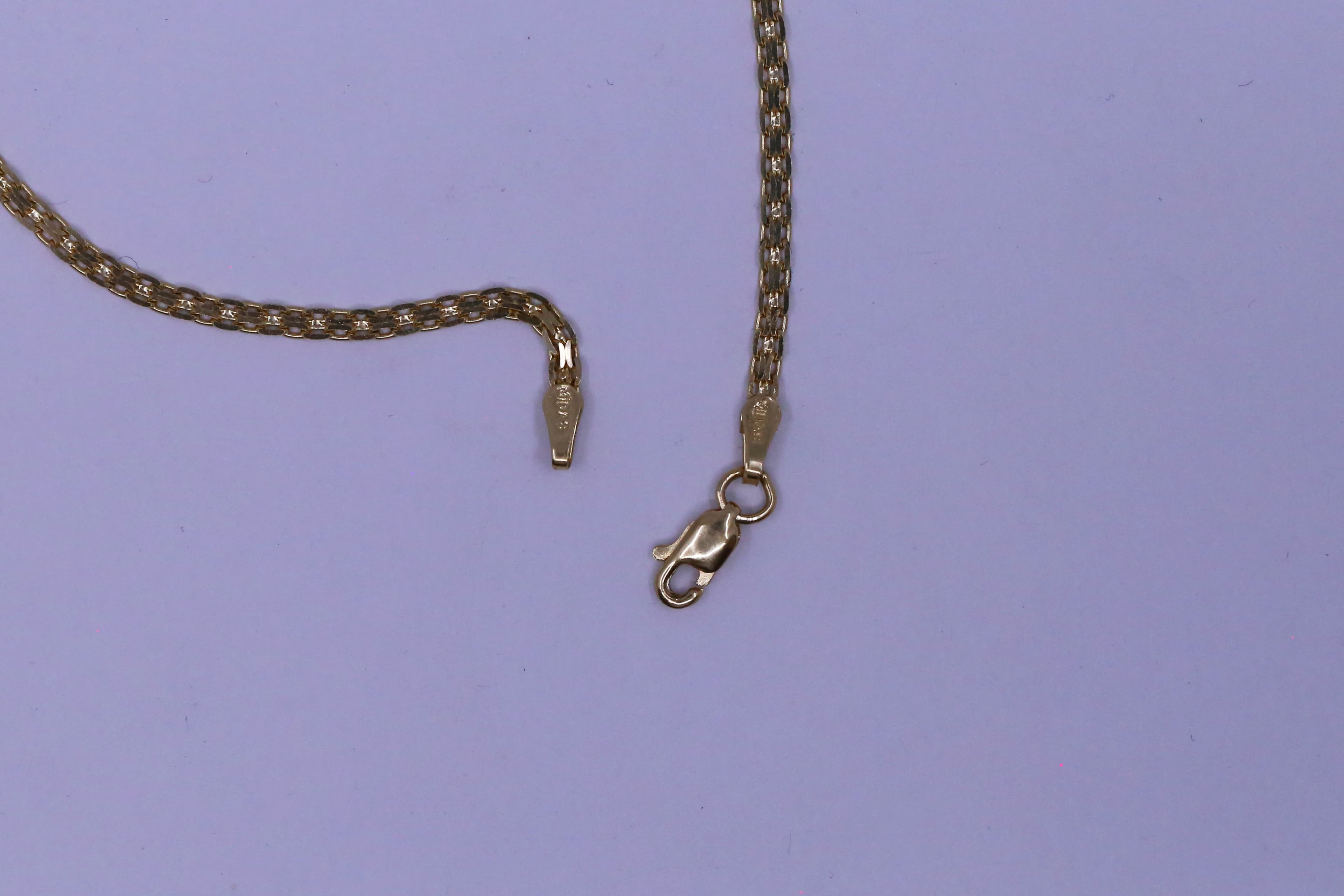 Zlatý náramek elegance 14k – 2,19g — fotografie 2