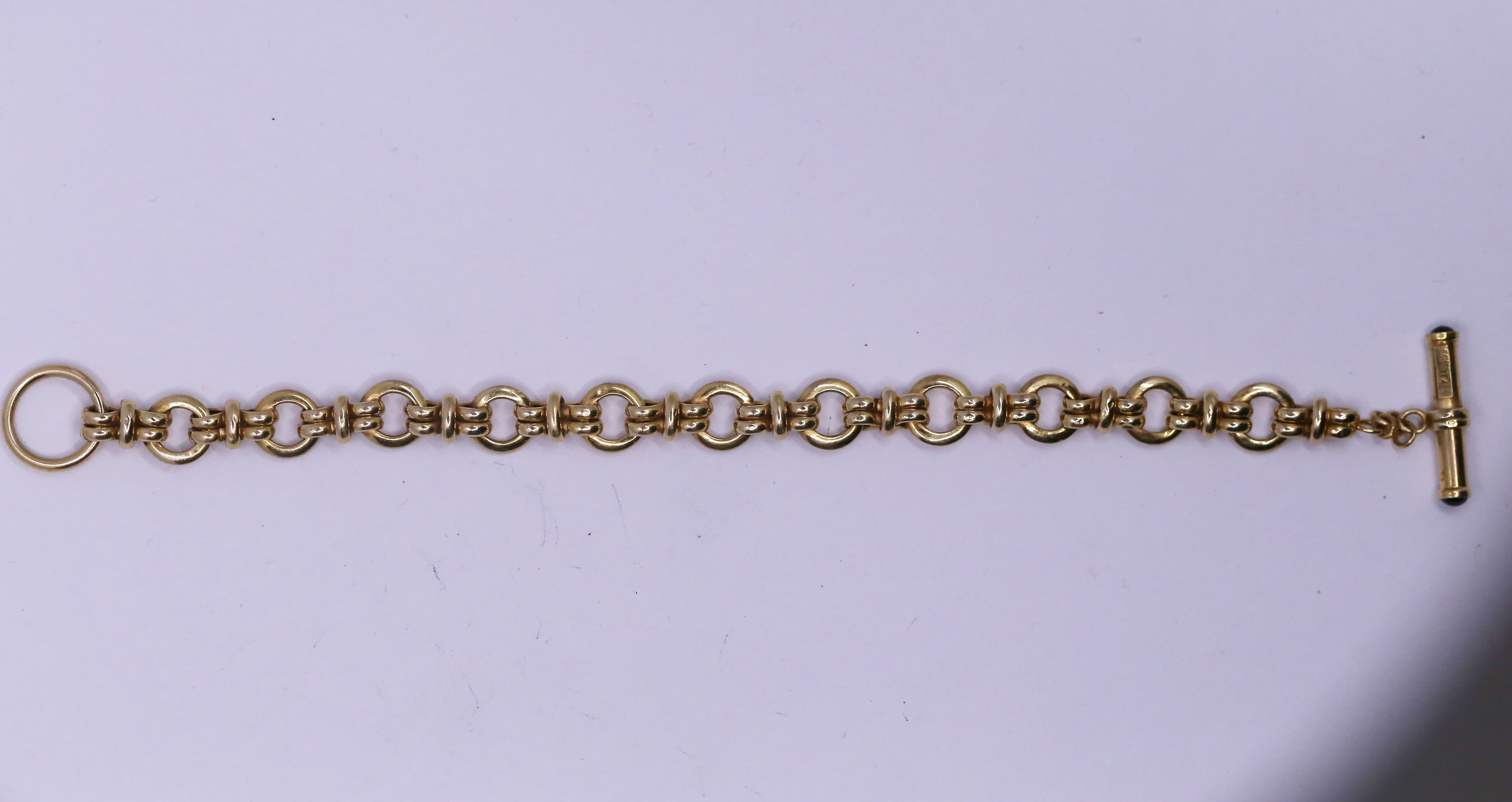 Zlatý náramek historicky 14k – 11,05g — fotografie 2
