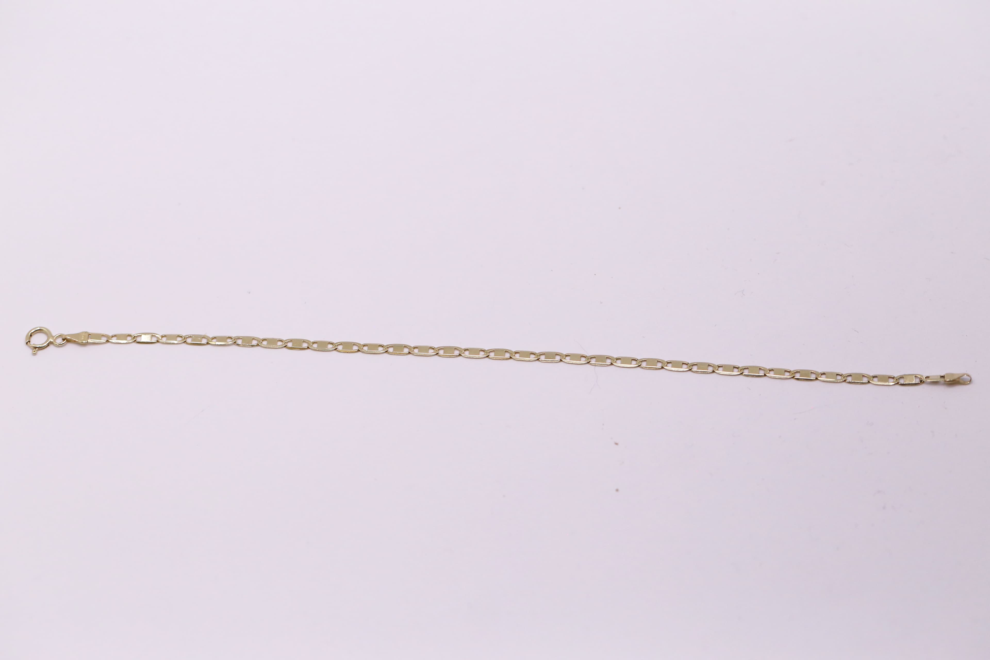 Zlatý náramek žiletka 14k – 1,86g — fotografie 2