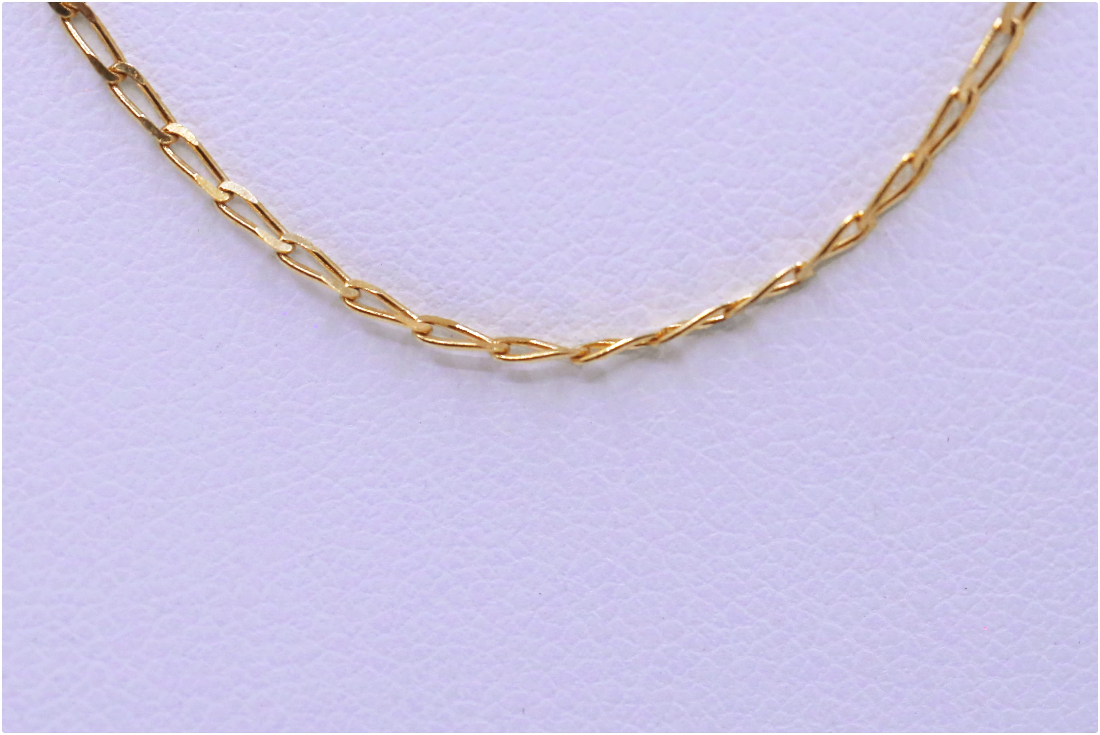 Zlatý řetízek classic 14k – 1,68g — fotografie 2