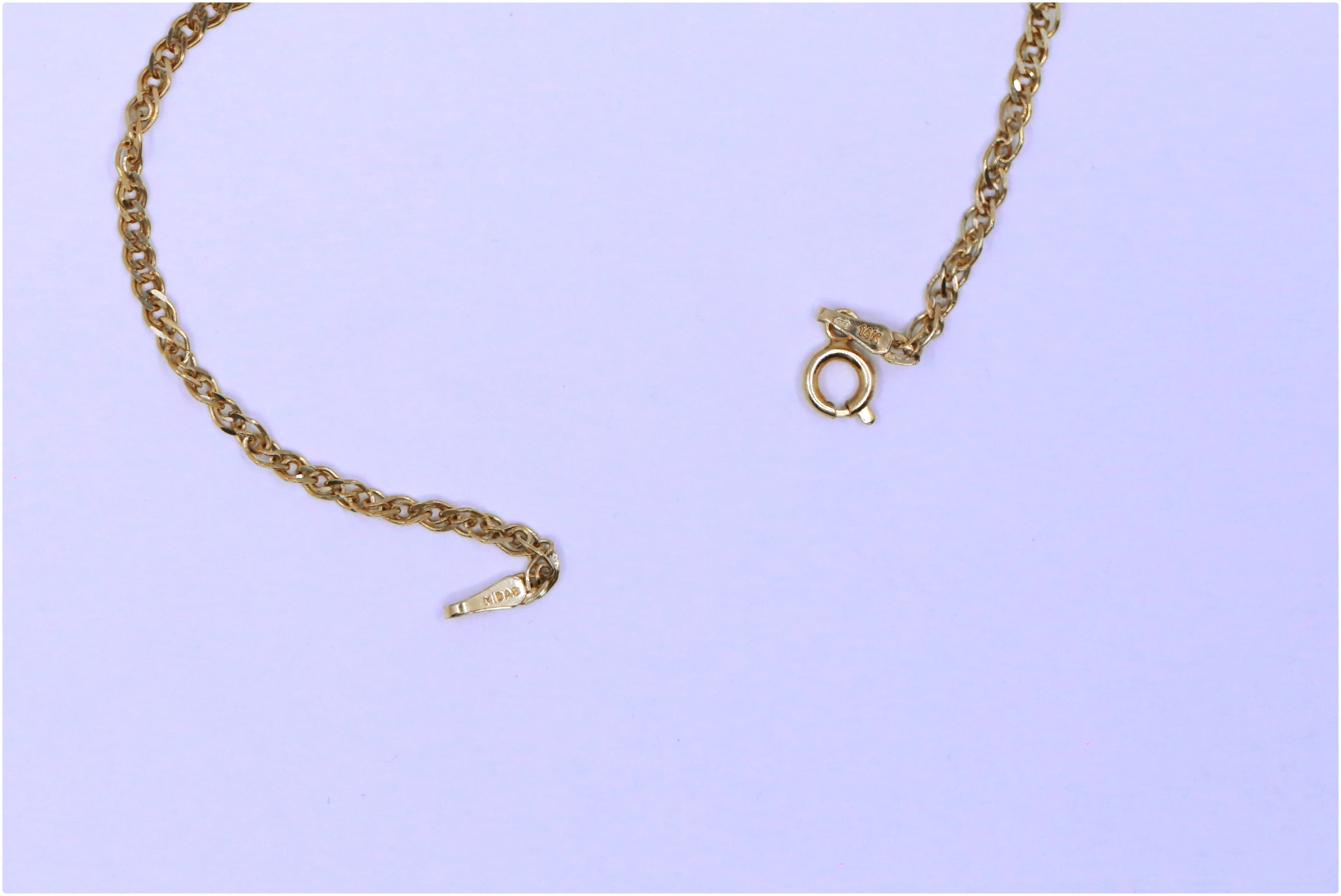 Zlatý náramek elegance 14k – 1,84g — fotografie 2