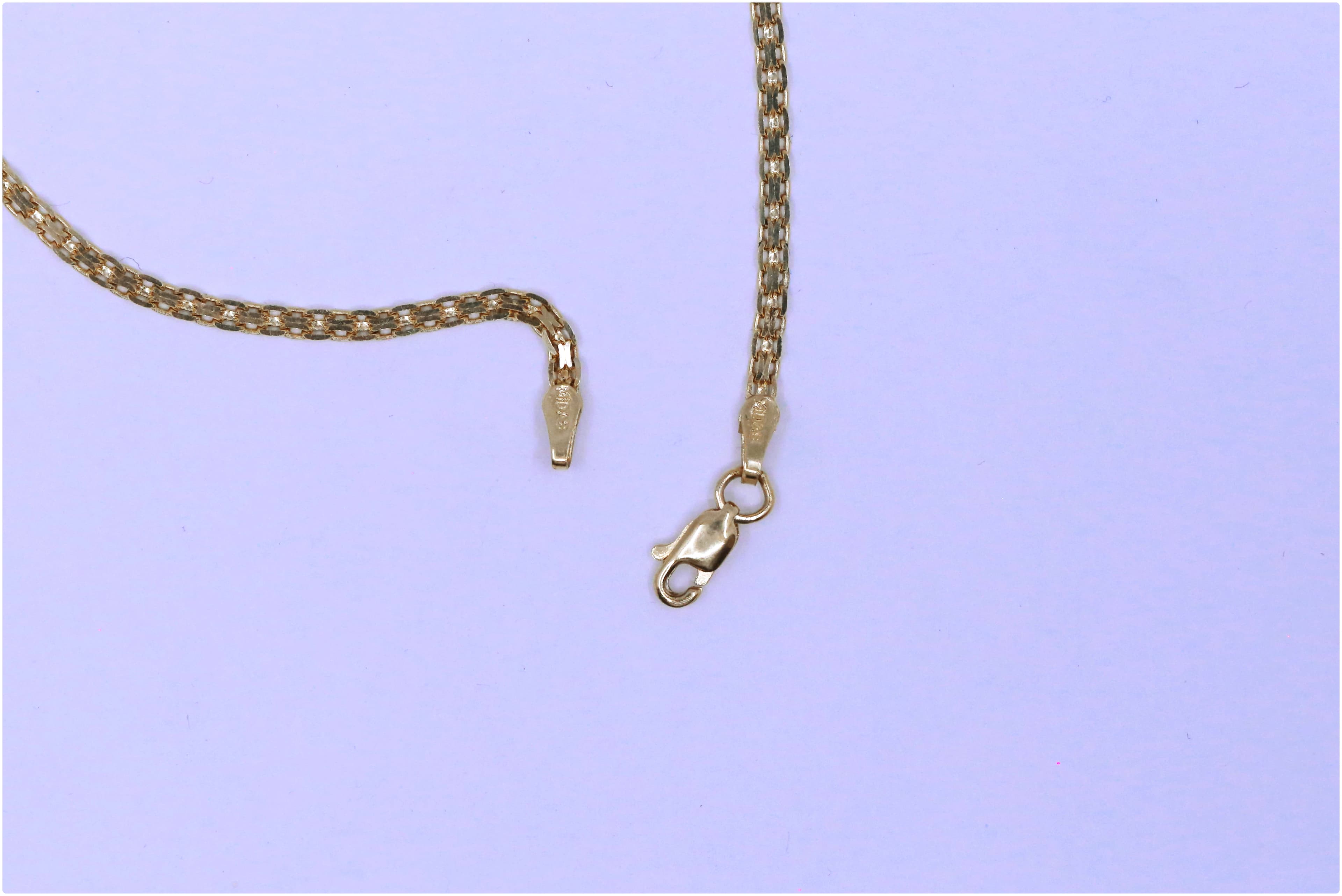 Zlatý náramek elegance 14k – 2,19g — fotografie 2