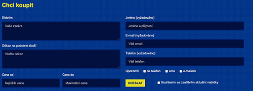 chci koupit screen
