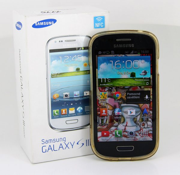 Mobilní telefon: Samsung galaxy s3 mini 8GB (záruka do 2016)