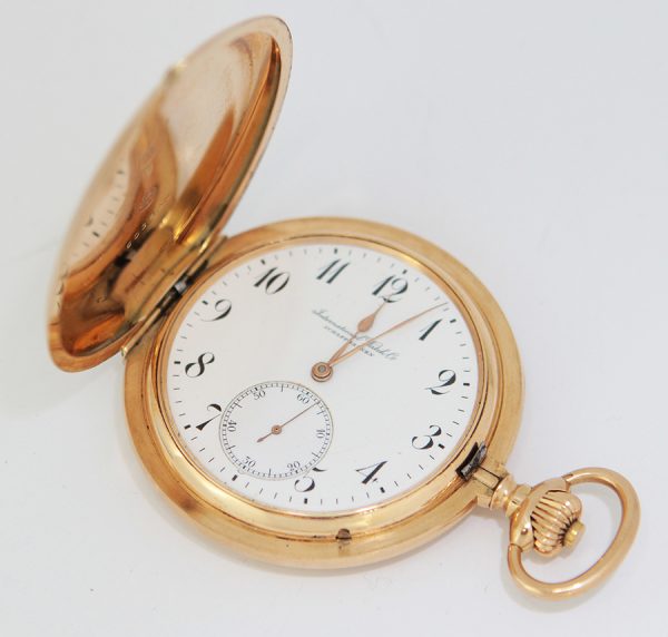 Zlaté kapesní hodinky IWC Schaffhausen