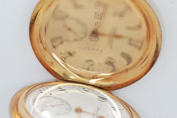 Zlaté kapesní hodinky IWC Schaffhausen