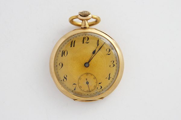 Zlaté kapesní hodinky Diomede 1897 systeme glashutte