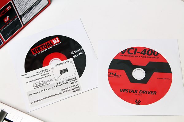 Kontroler: Vestax VCI-400DJ