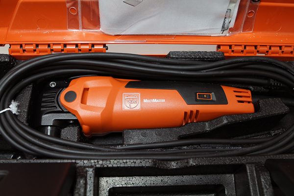 Oscilační bruska Fein FMM 350 Q MultiMaster Top, kufr + 5x E-Cut
