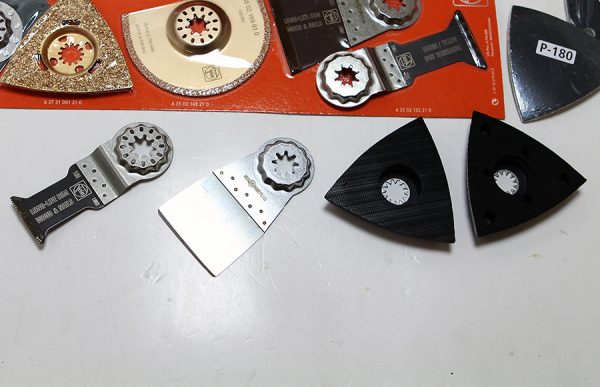 Oscilační bruska Fein FMM 350 Q MultiMaster Top, kufr + 5x E-Cut