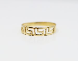 Zlatý okrasní prsten