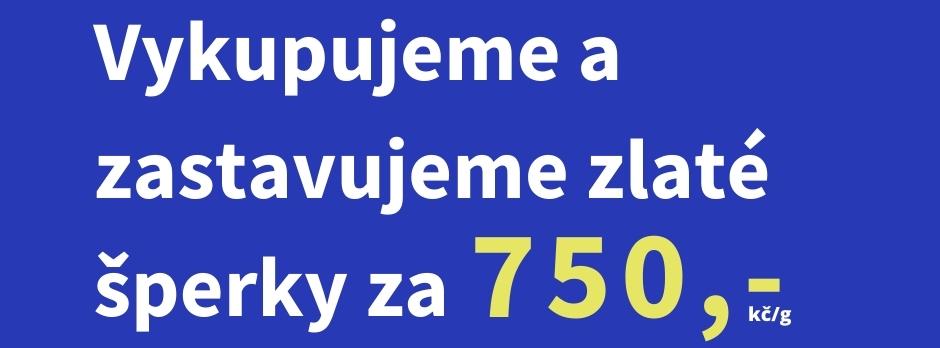 Vykupujeme a zastavujeme zlaté šperky 