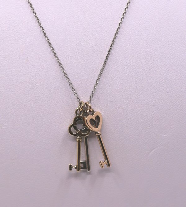 Náhrdelník s klíči od Tiffany & Co