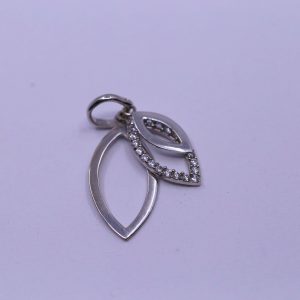 Přívěsek v bílém zlatě