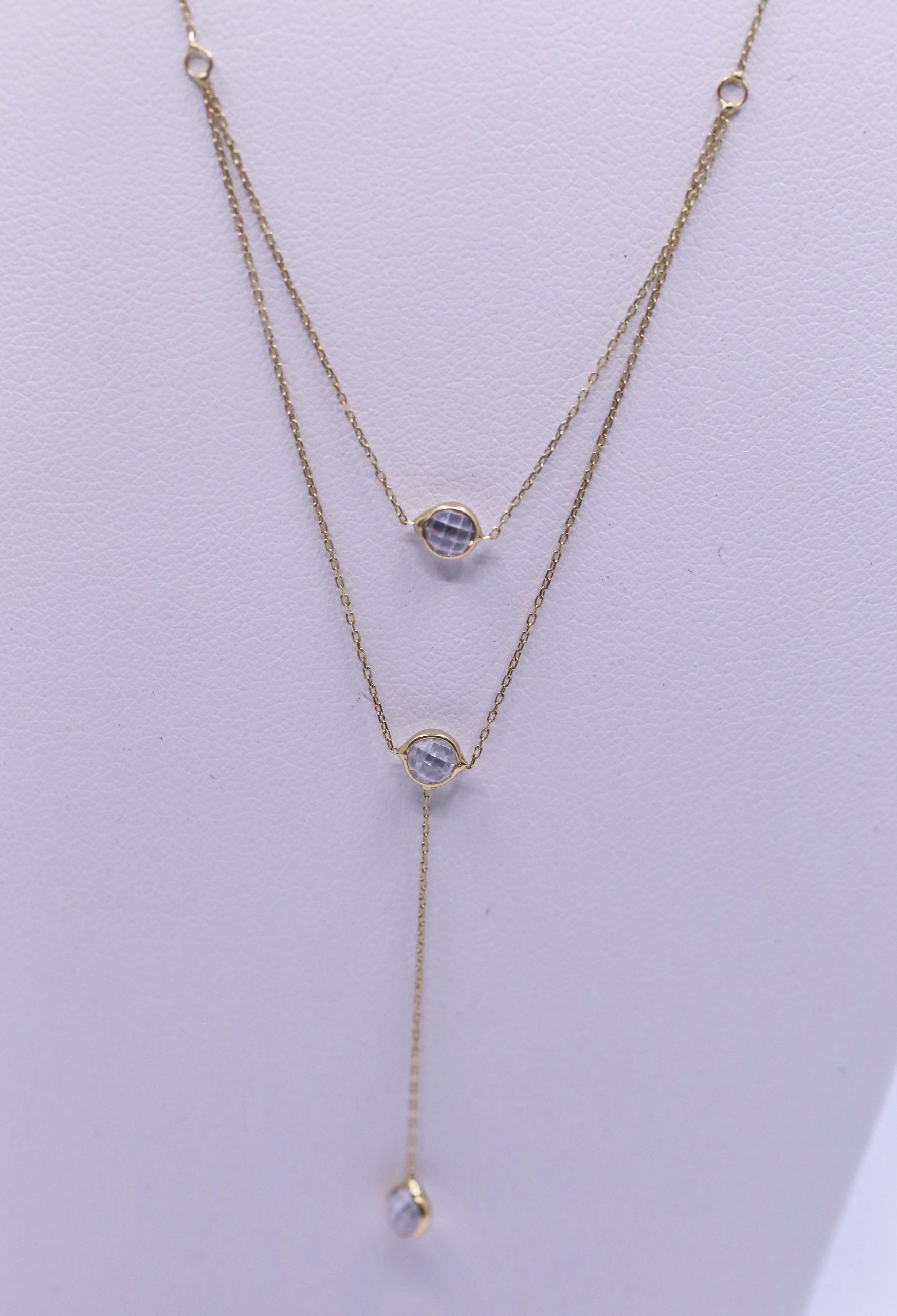 Řetízek klasik s kamenama