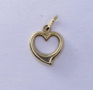 Zlatý přívěšek srdce 14k - 0,56g