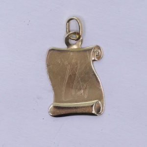 Zlatý přívěsek L 14k – 0,52g