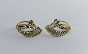 Zlaté náušnice elegance 14k – 2,16g