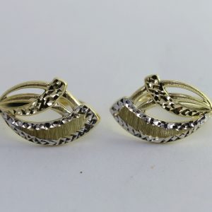 Zlaté náušnice elegance 14k – 2,16g