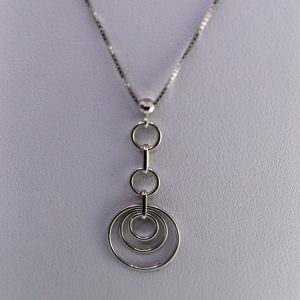 Zlatý řetízek kruhy 14k – 2,58g