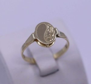 Zlatý dámský prsten elegance 14k – 2,11g