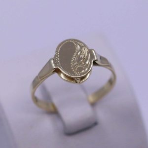 Zlatý dámský prsten elegance 14k – 2,11g