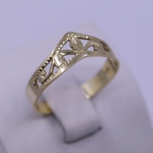 Zlatý dámský prsten špička 14k – 1,48g