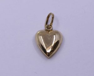 Zlatý přívěsek srdce 14k – 0,73g