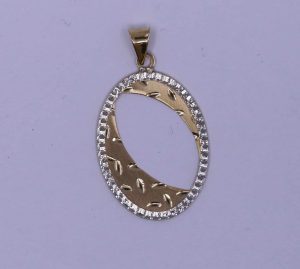 Zlatý přívěsek elegance 14k – 1,06g