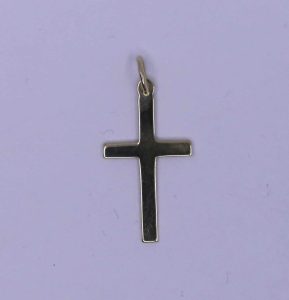 Zlatý přívěsek kříž 14k – 0,57g