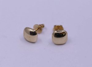 Zlaté náušnice kostky 14k – 1,35g