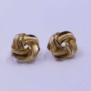 Zlaté náušnice 14k – 5,18g