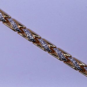 Zlatý náramek elegance 12,15g 14K
