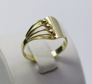 Zlatý dámský prsten blana 14k – 2,61g