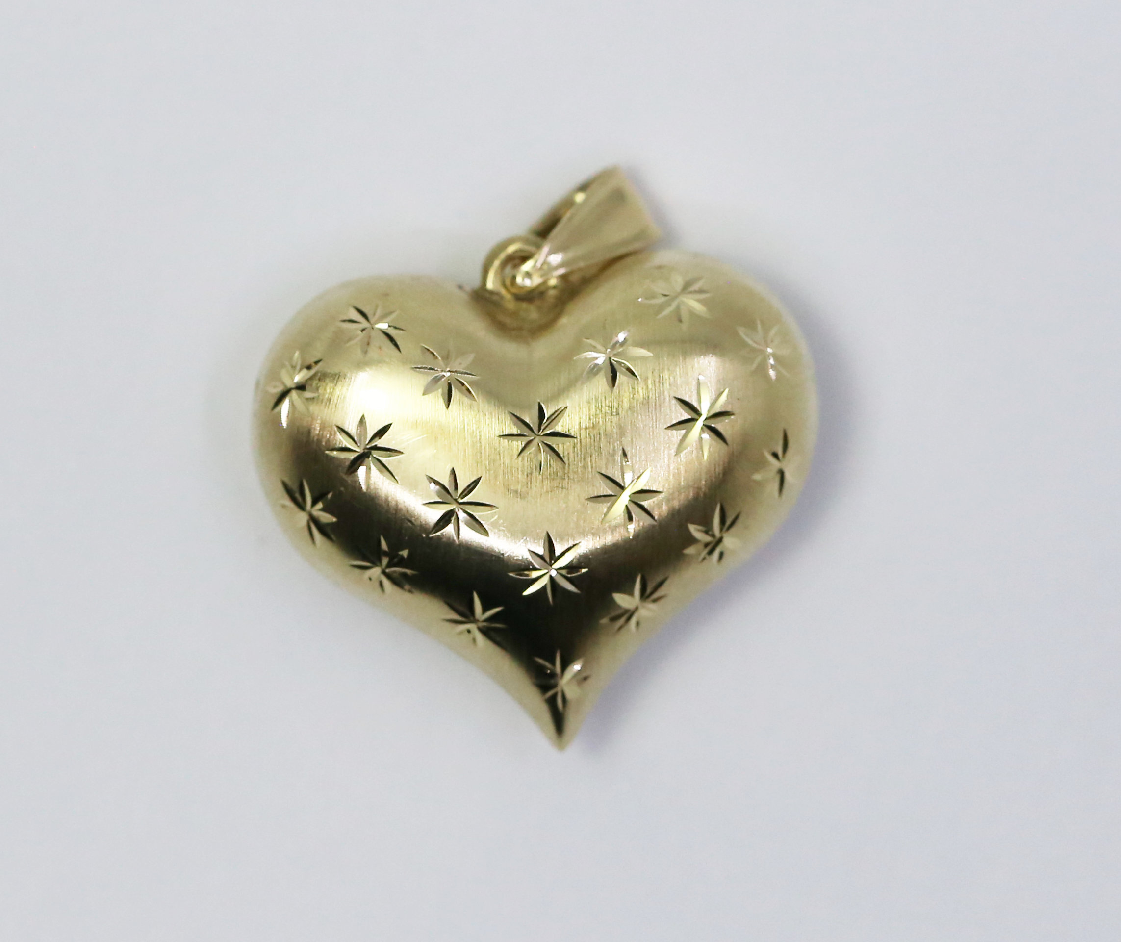 Zlatý přívěsek srdce 14k – 2,68g