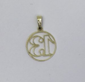 Zlatý přívěsek 13 14k – 1,42g