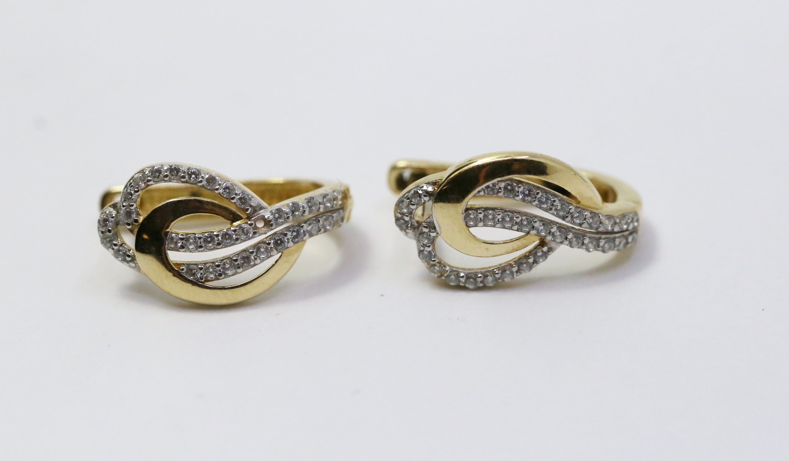 Zlaté náušnice elegance 14k – 3,16g