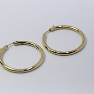 Zlaté náušnice kruhy 14k – 4,58g